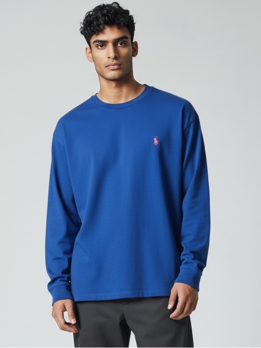 Polo Ralph Lauren boys long sleeve 100% cotton crewneck shirt XL NWT